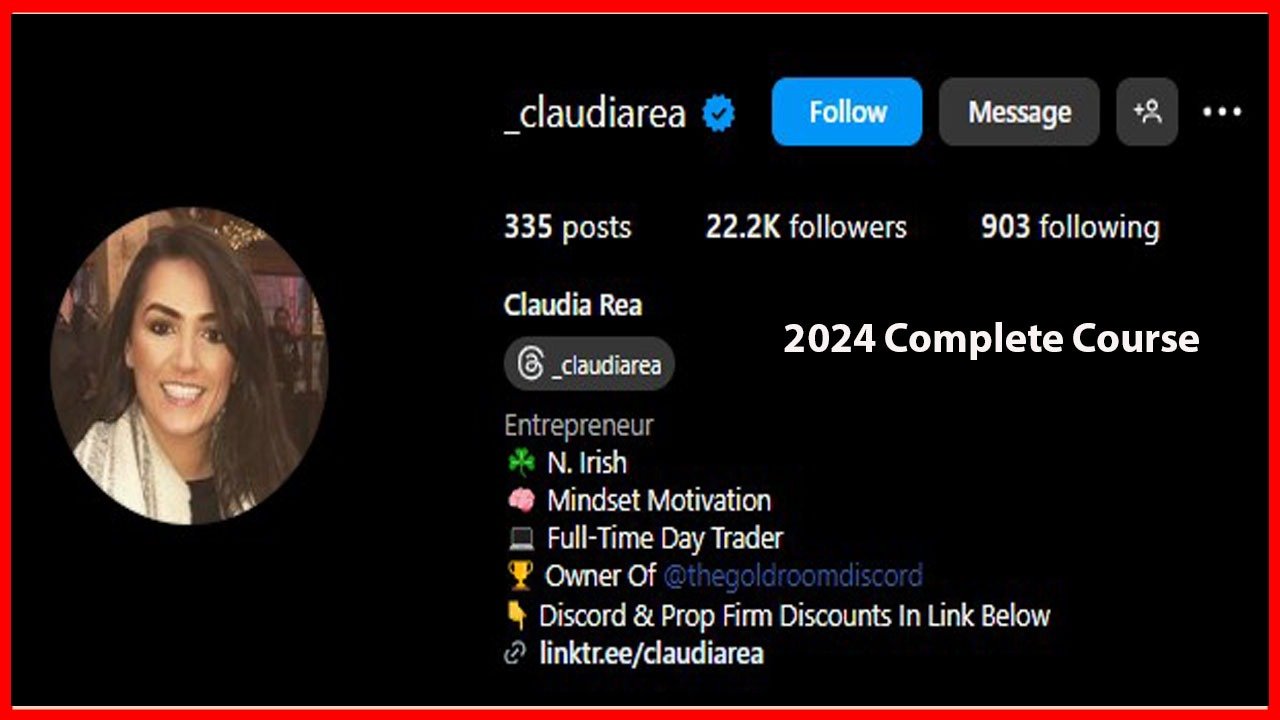 Claudia Rea The Gold Room 2024 Complete Course