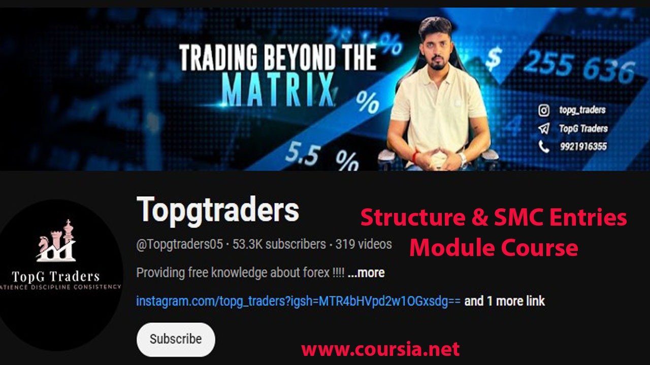 Advance Market Structure & SMC Entries Module Course By TOPG Trader